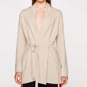 Zara Pink Wrap Cardigan
